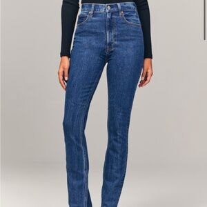 NWT 90s Slim Straight Ultra High Rise Abercrombie Jenas